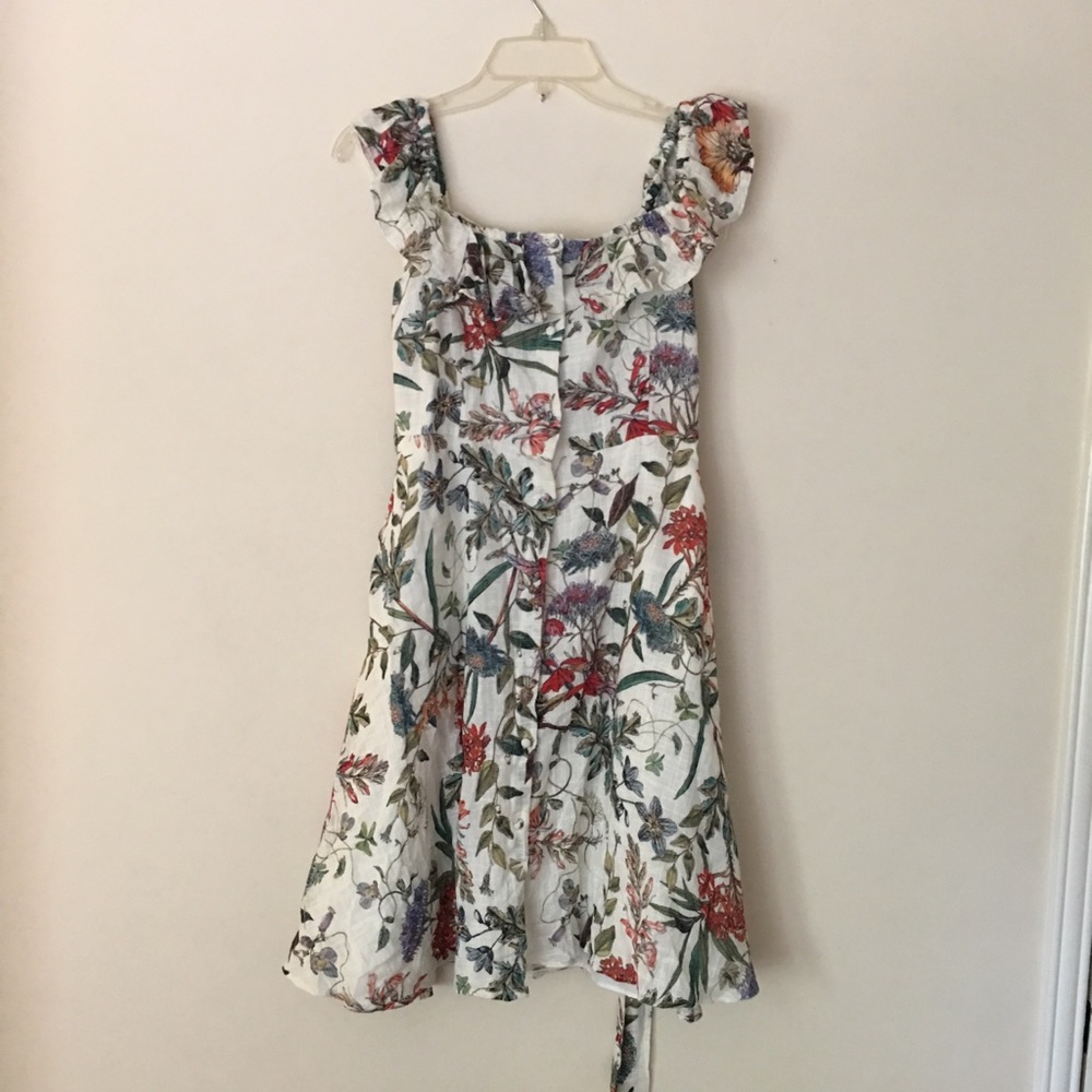 Zara Floral Sun dress NWT